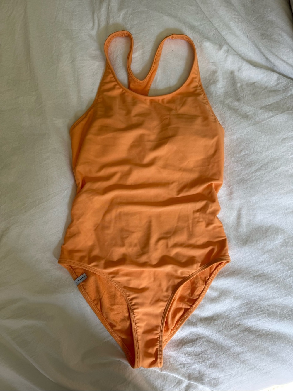 Body Glove Orange One-Piece Swimsuit - Racerback
